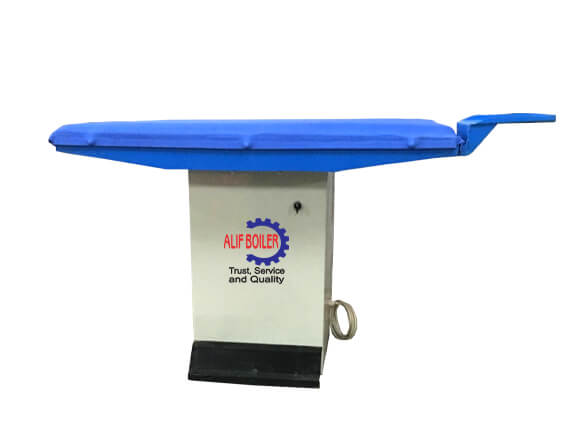 Alif Boiler AVT Vacuuming Iron Flat Table – full surface deck for sweater and bulk garment finishing